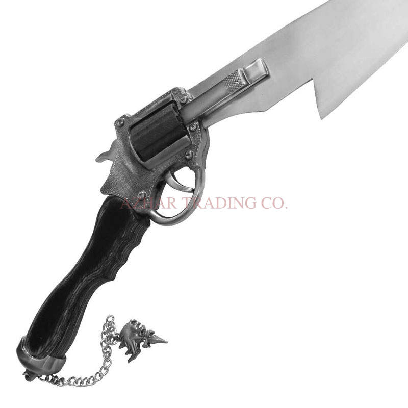 Functional Cutting Trigger Gunblade Sword image 3