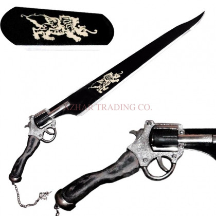 Final Fantasy VIII Squall Functional Gunblade Replica(Black Edition)