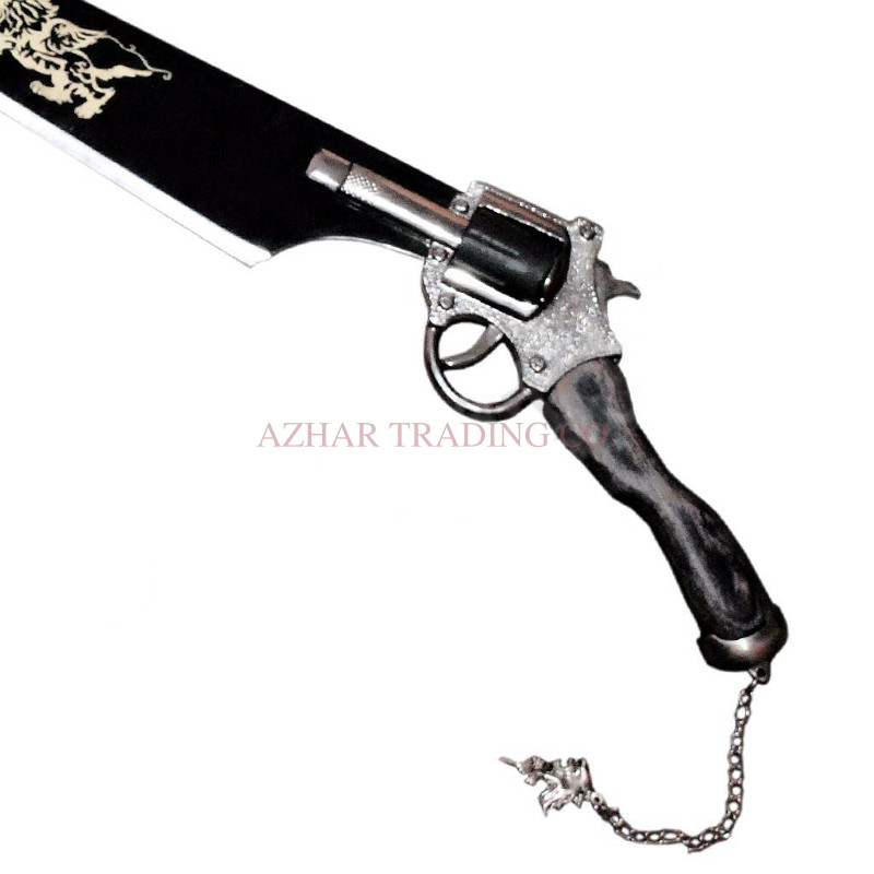 Final Fantasy VIII Squall Functional Gunblade Replica(Black Edition) image 4