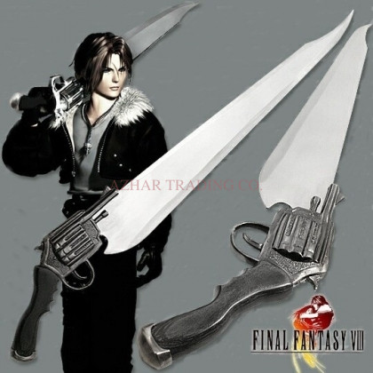 Final Fantasy VIII Squall Leonhart Gunblade Sword