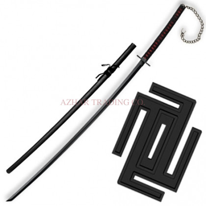 Bleach Ichigo Kurosaki 68-Inch Tensa Bankai Katana | Giant Tensa Zangetsu Replica