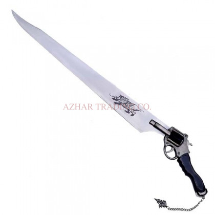 Final Fantasy VIII Squall Functional Gunblade Revolver Sword