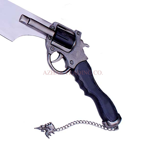 Final Fantasy VIII Squall Functional Gunblade Revolver Sword image 2