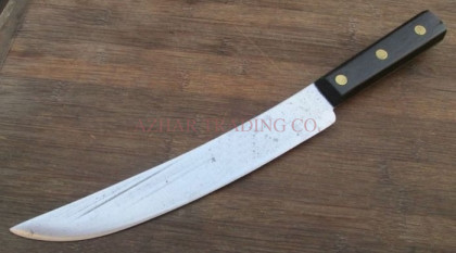 Hammered Carbon Steel Butcher Knife