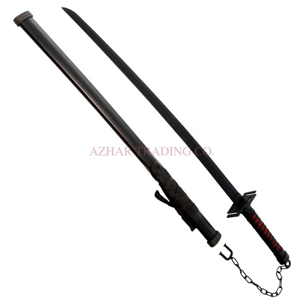 Bleach Ichigo Kurosaki 42-Inch Tensa Bankai Katana | Tensa Zangetsu Replica image 4