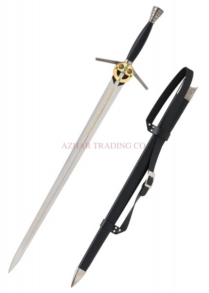 Monster-Hunter Steel Fantasy Sword | Stone Pommel Edition