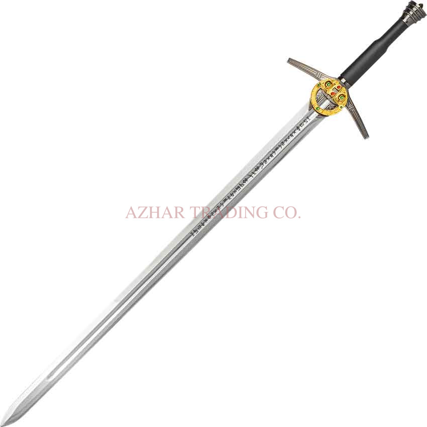The Witcher Steel Sword of Geralt of Rivia Replica – Stone Pommel Edition image 2