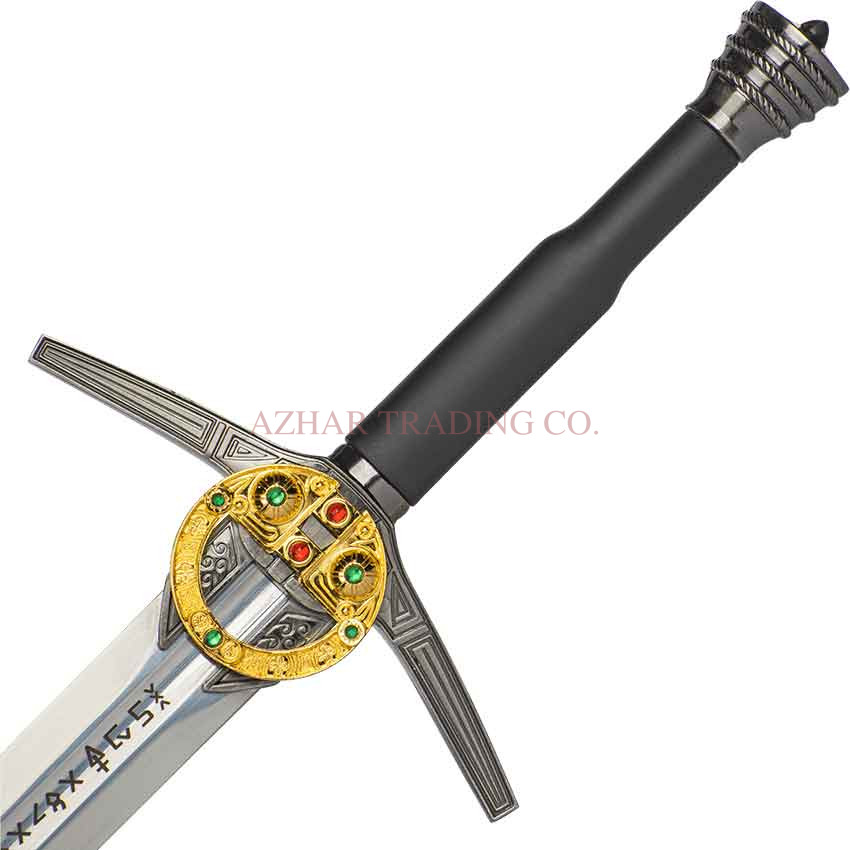 The Witcher Steel Sword of Geralt of Rivia Replica – Stone Pommel Edition image 3