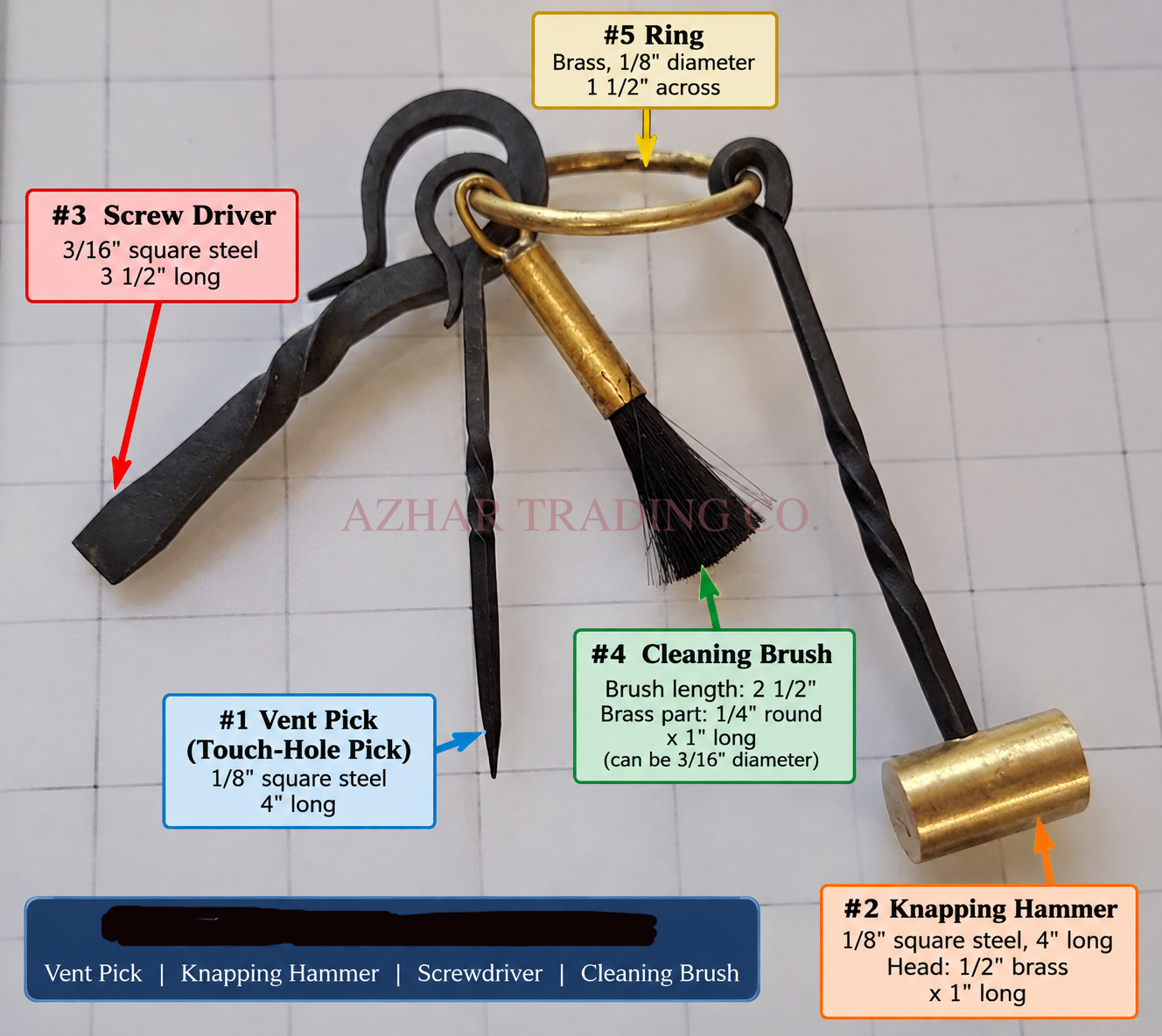 Flintlock Shooter’s Tool Set image 5