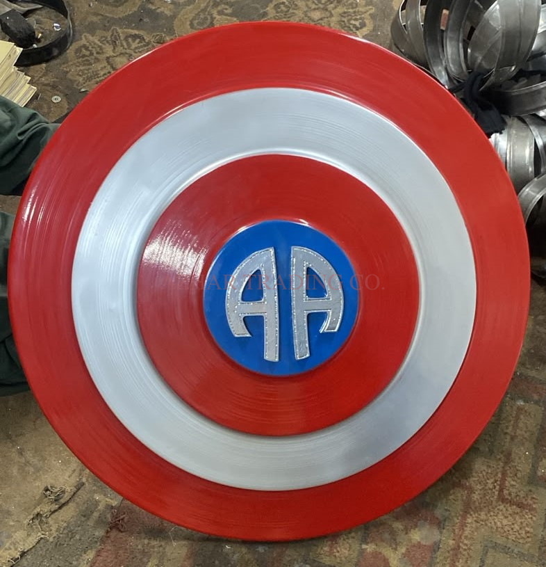Handmade WWII 82nd Airborne Division Decorative Metal Shield – AA Military Replica