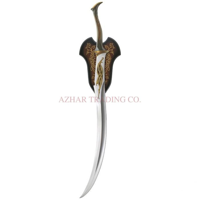 Woodland Elven Infantry Sword – 48 Inch Fantasy Replica with Wall Display image 3