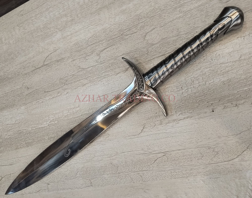 Elven Fantasy Dagger with Scabbard – 22 Inch Metal Handle Replica