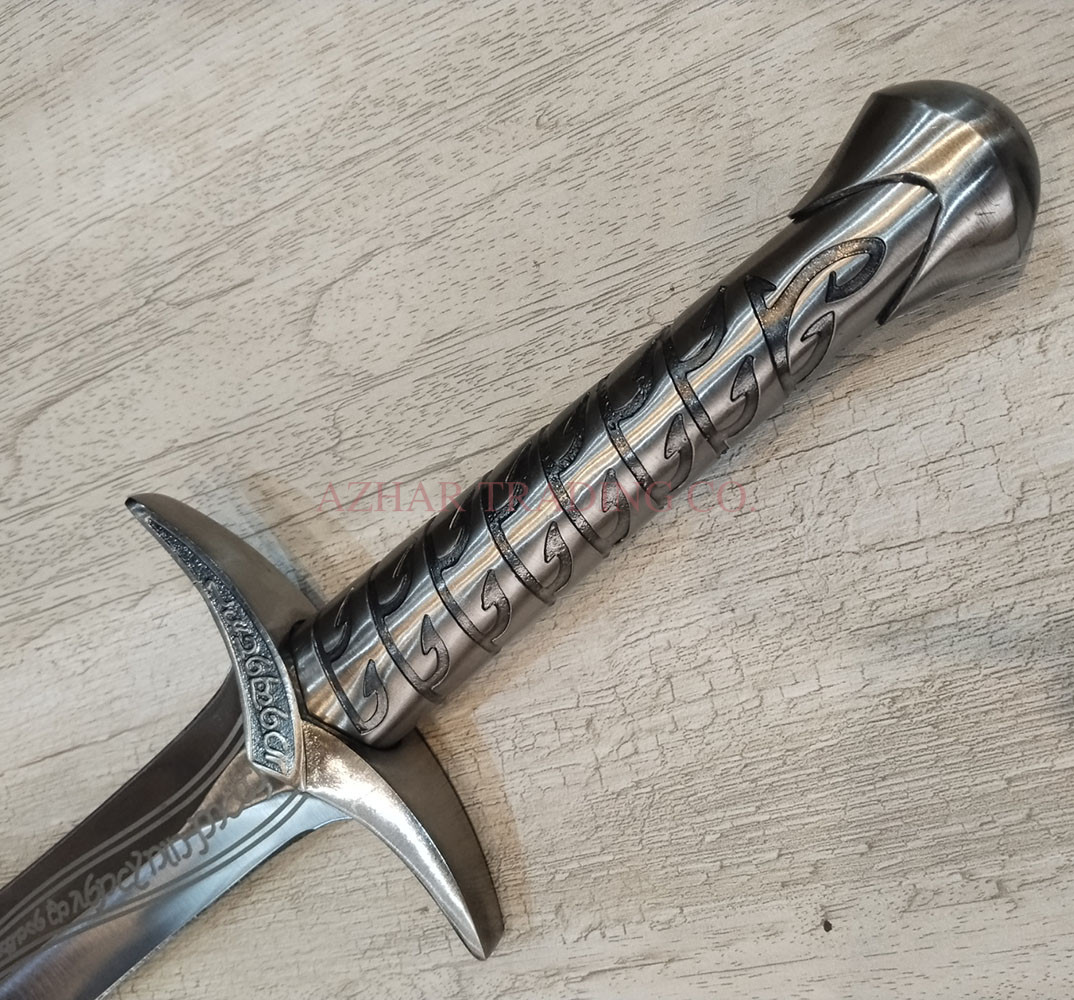 Elven Fantasy Dagger with Scabbard – 22 Inch Metal Handle Replica image 2