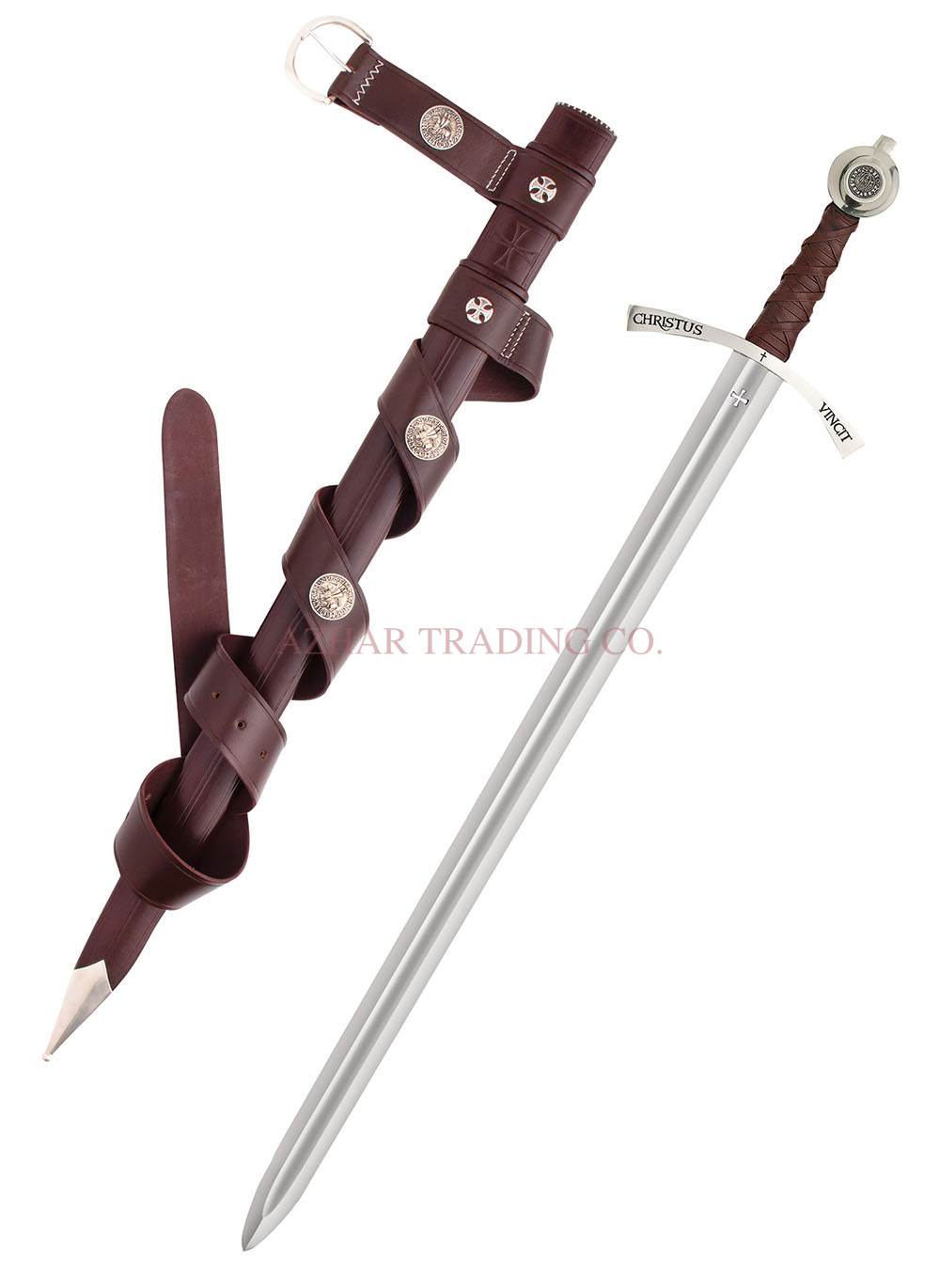 Faithkeeper Knights Templar Medieval Crusader Sword – High Carbon Steel Replica