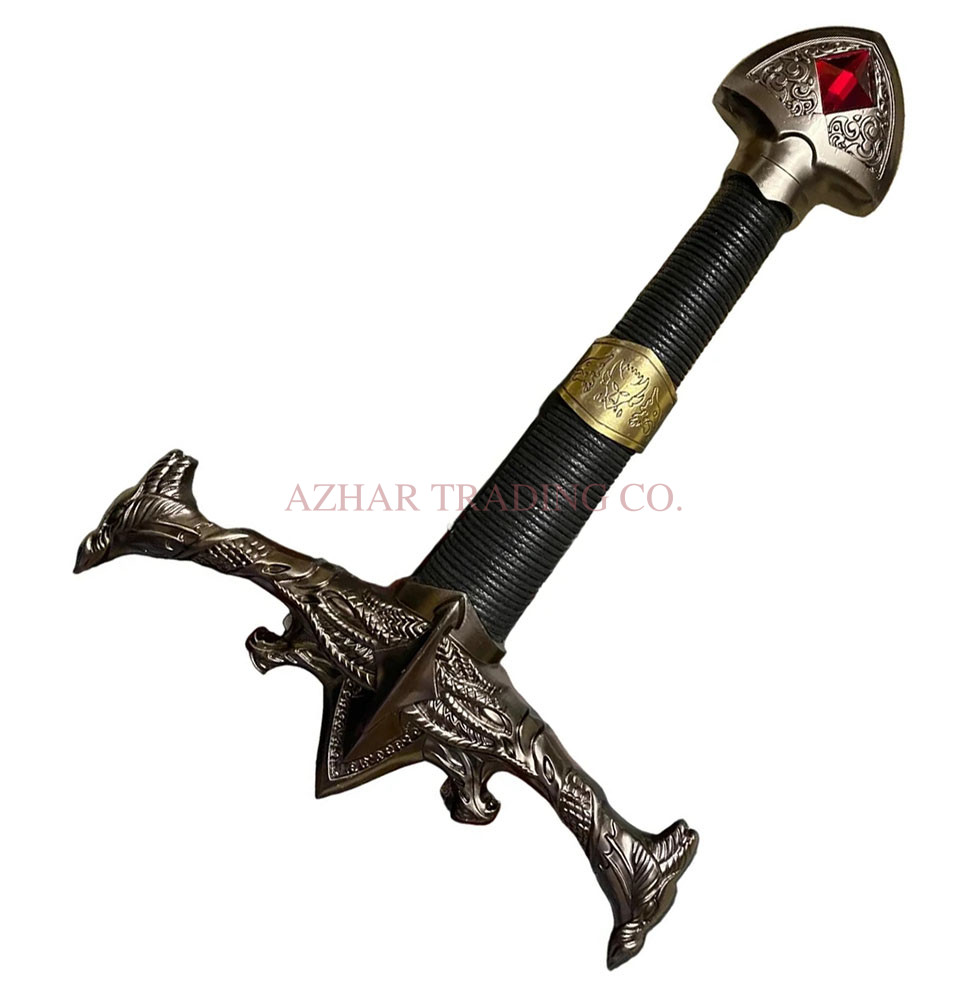 Blackfyre Sword of Aegon the Conqueror – House Targaryen Fantasy Replica image 2