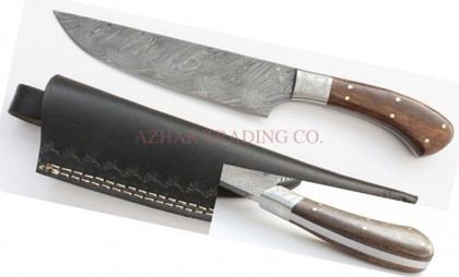 Damascus Kitchen Knives