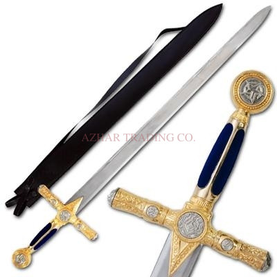 Classic Masonic Kinght Templar Sword